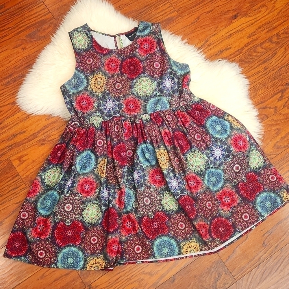 MINKPINK Mandela Print Midi Dress